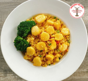 Còi Sò Điệp Sốt Trứng Muối