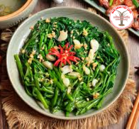Rau Muống Xào Tỏi