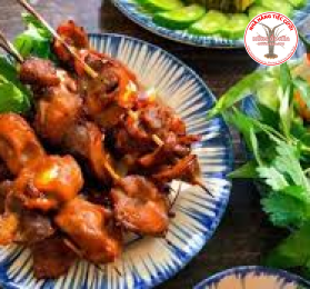 Tim, Mề Gà Nướng Muối Ớt