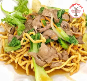 Tim, Mề Gà Xào Mì